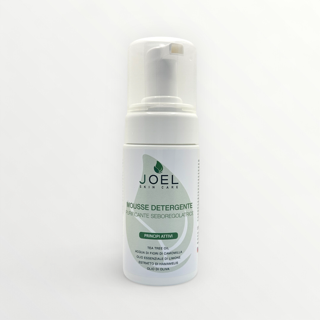 MOUSSE DETERGENTE PURIFICANTE SEBOREGOLATRICE