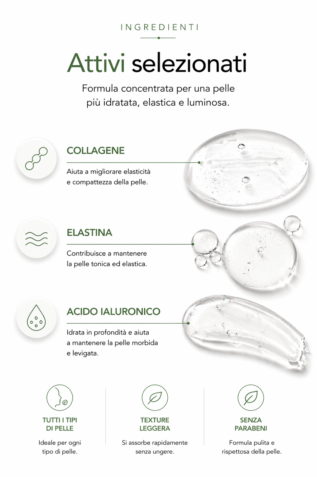BOOSTER ELASTINA COLLAGENE E ACIDO IALURONICO