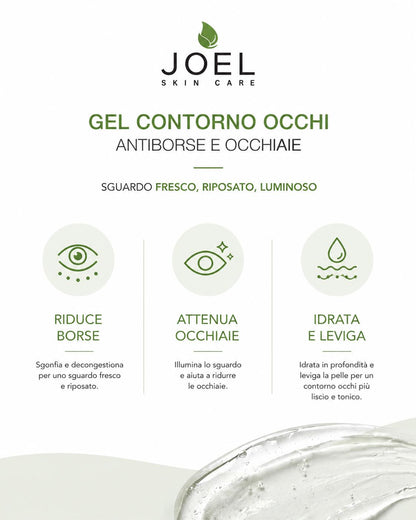 GEL CONTORNO OCCHI ANTI BORSE E OCCHIAIE
