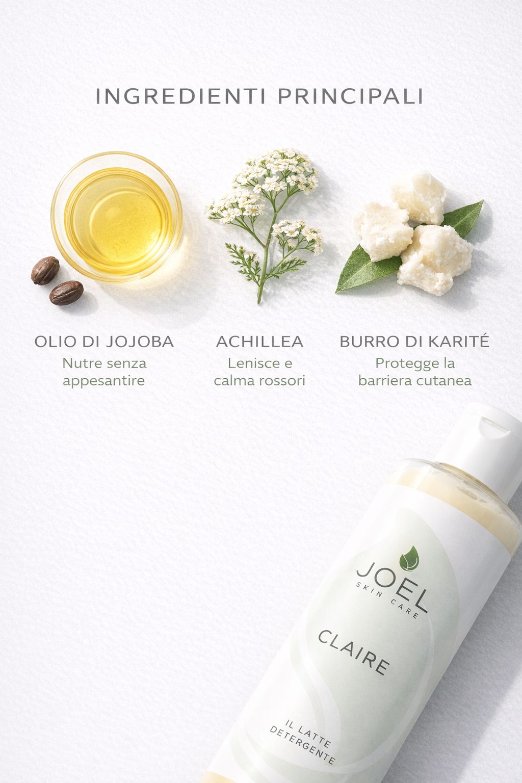 Latte detergente Claire